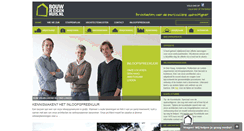 Desktop Screenshot of bouwjeeigenhuis.nl
